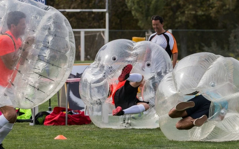 Bubble futbal