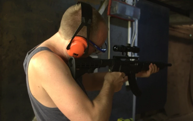 AK-47 Extremes Schießen